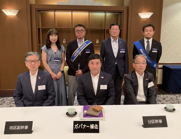 ガバナー補佐訪問