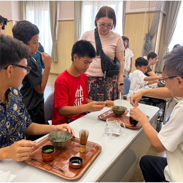 一服のお茶が結ぶ心の絆　「お抹茶体験で国際交流」を開催して