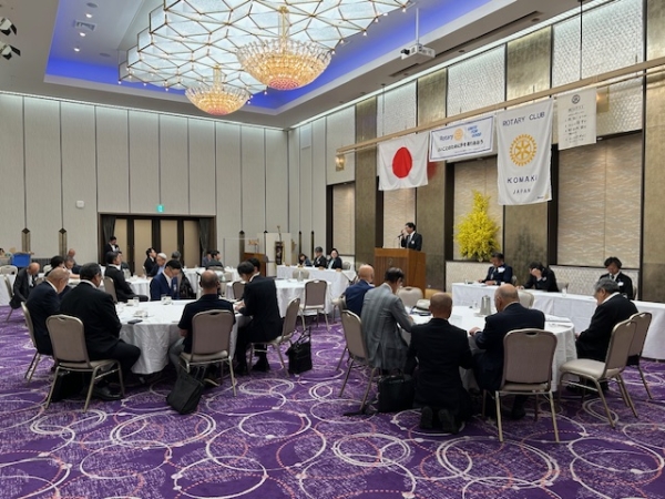 ガバナー補佐訪問例会報告