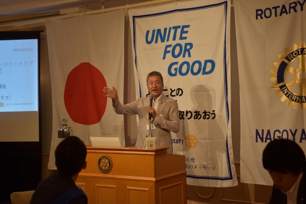 9月2日(火)ガバナー補佐訪問報告