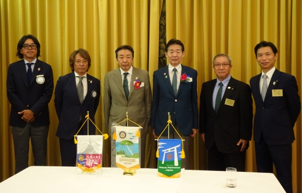 名古屋宮の杜・名古屋名駅　2クラブ合同ガバナー公式訪問報告