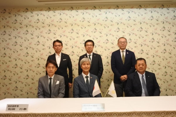 ガバナー補佐訪問報告