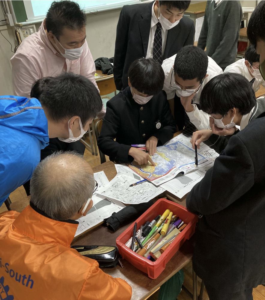 岡崎城西高校と周辺地域社会における防災・減災人材育成プロジェクト